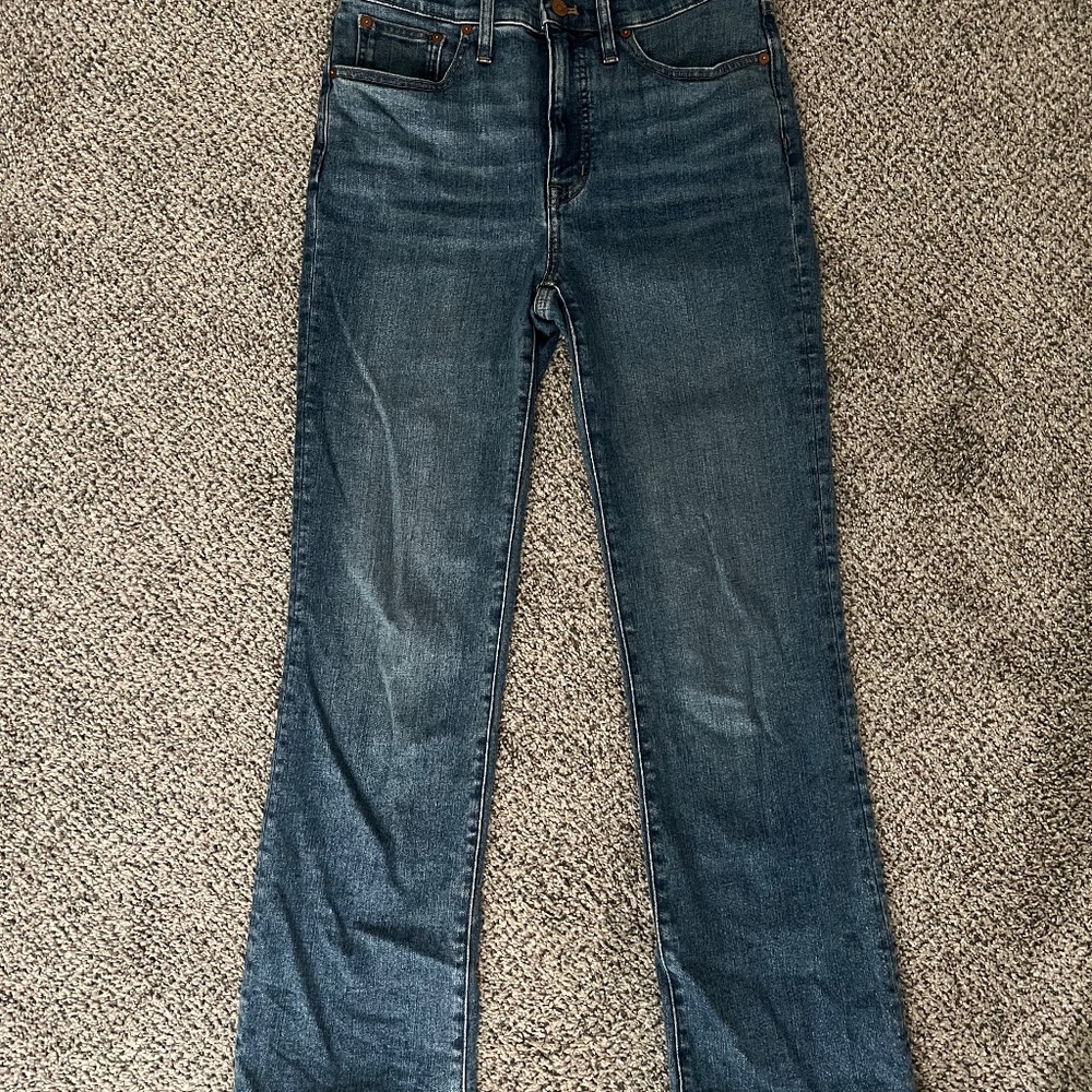 Madewell Cali Demi Boot Jeans 28 Tall